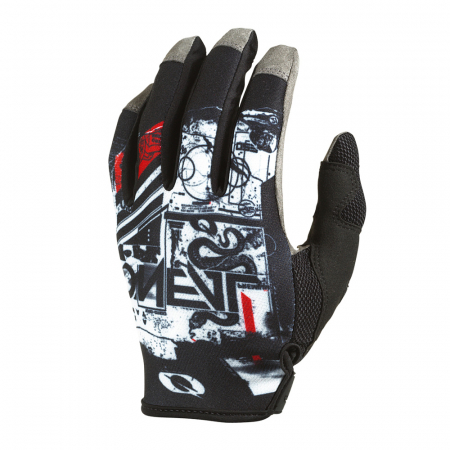 Ciclism - MAYHEM Glove SCARZ V.22 black/white/red M/8,5