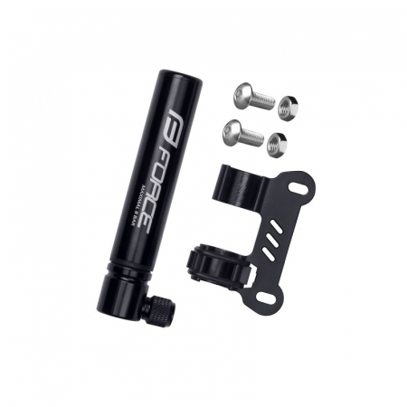 Ciclism - Minipompa Force Mini aliaj, negru