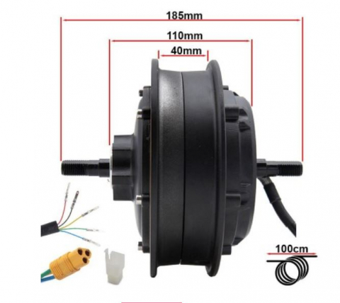 Piese trotinete electrice - Motor 48v 1000w 6/B34 Kugoo Kirin G2 Max