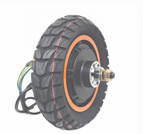 Piese trotinete electrice - Motor 48v 1000w 6/B34 KuKirin G2 Max - cu anvelopa