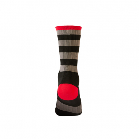 MTB Performance Sock STRIPE V.22 black/gray/red (43-46) [1]