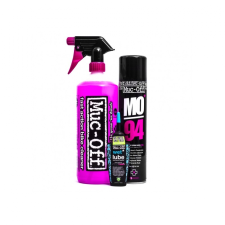 Ciclism - Muc-Off Wash Protect and Lube Kit (Wet Lube Version)