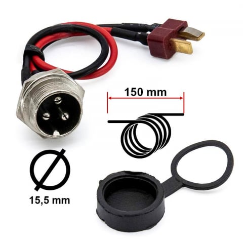 Mufa de incarcare GX16 - Type T [4]
