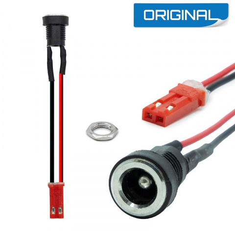 Piese trotinete electrice - Mufa de incarcare original Wispeed T855 DC 5.5x2.5