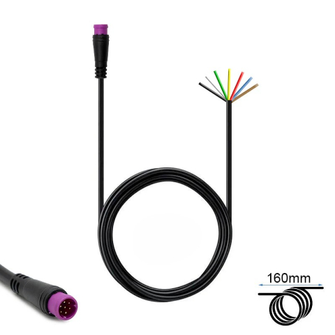 Componente electrice - Mufa rezistenta la apa 8 mm 7 pini - M