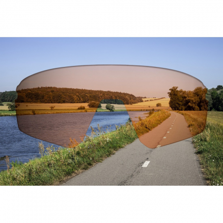 Ochelari Force Mantra Negri lentile rosii [3]