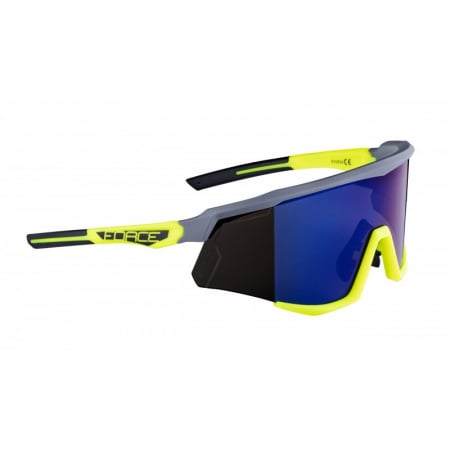 Ochelari Force Sonic gri/fluo, lentila albastra oglinda [1]