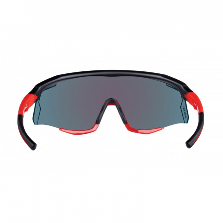 Ochelari Force Sonic negru/rosu, lentila rosie oglinda [3]