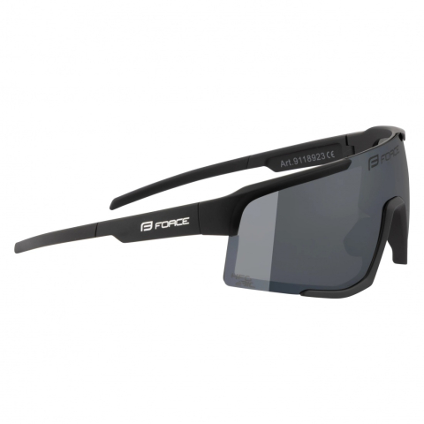Ochelari Force ZENITH negri, lentila neagra oglinda [1]
