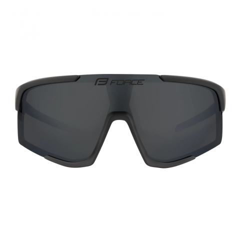 Ochelari Force ZENITH negri, lentila neagra oglinda [2]