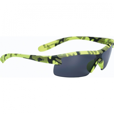 Ciclism - Ochelari soare copii BBB BSG-54 camuflaj mat/galben neon