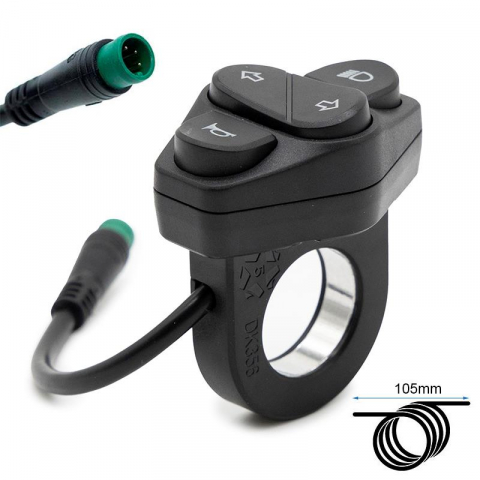 Piese trotinete electrice - Panou butoane Kukirin G2 Master / Smartgyro Ryder [Original]