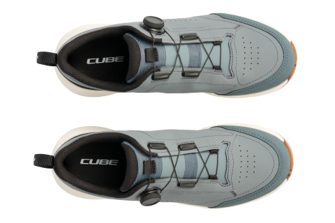 PANTOFI CICLISM CUBE LOXIA PRO BLUE/SAND 36 [2]