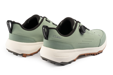 PANTOFI CICLISM CUBE OX PRO GREEN/SAND 45 [3]