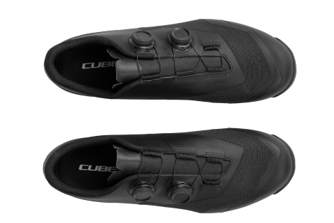 PANTOFI CICLISM CUBE PEAK PRO BLACK 38 [1]