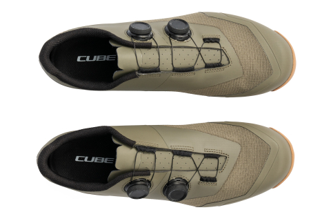 PANTOFI CICLISM CUBE PEAK PRO OLIVE 36 [2]