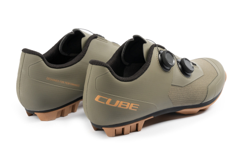 PANTOFI CICLISM CUBE PEAK PRO OLIVE 41 [3]
