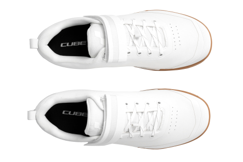 PANTOFI CICLISM CUBE STRIX PRO X MH WHITE 46 [1]