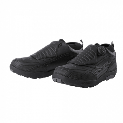 Pantofi ciclism - Pantofi Ciclism O'Neal Loam WP Flat V.23 - 43, Negru-Gri