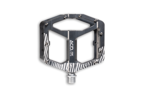 Ciclism - PEDALE ACID FLAT A17-IB Argintiu