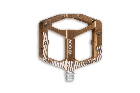 Ciclism - PEDALE ACID FLAT A17-IB Auriu