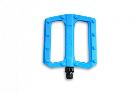 Pedale bicicleta - PEDALE ACID PEDALS FLAT C3-ZP BLUE