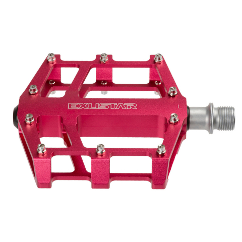 Piese biciclete - Pedale Aluminiu BMX EXUSTAR E-PB525-Roz