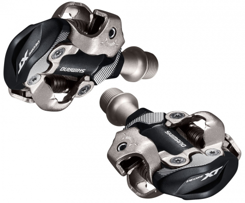Ciclism - PEDALE AUTOMATE SHIMANO DEORE XT PD-M8100, SPD, INCLUDE PLACUTE
