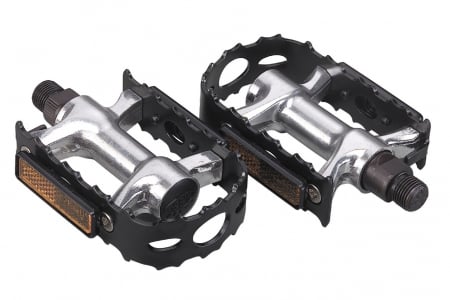 Piese biciclete - Pedale BBB BigFeet aluminiu ax CroMo BPD-1601
