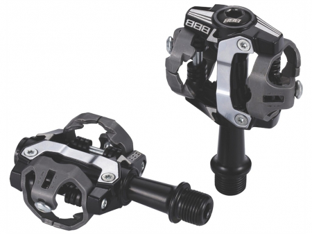 Piese biciclete - Pedale BBB BPD-14 ForceMount ax CrMo negre