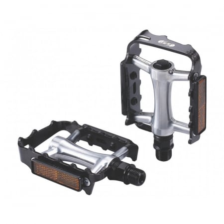 Piese biciclete - Pedale BBB BPD-17 ClassicRide aluminiu ax CroMo