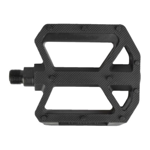 Ciclism - Pedale BMX Feimin FP 850, plastic, cu rulmenti, 107 × 103 mm, filet 1/2 inch, cu reflectoare, negre