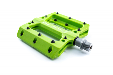 PEDALE CUBE RFR FLAT ETP VERDE [2]