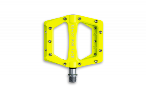 PEDALE CUBE RFR FLAT RACE GALBEN NEON [2]