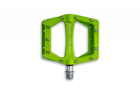 PEDALE CUBE RFR FLAT RACE VERDE [2]