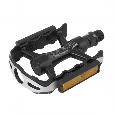Pedale bicicleta - Pedale Force 600 aluminiu negre