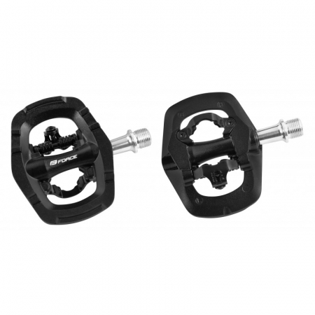 Pedale Force Select MTB/SPD cu rulmenti, negre [1]