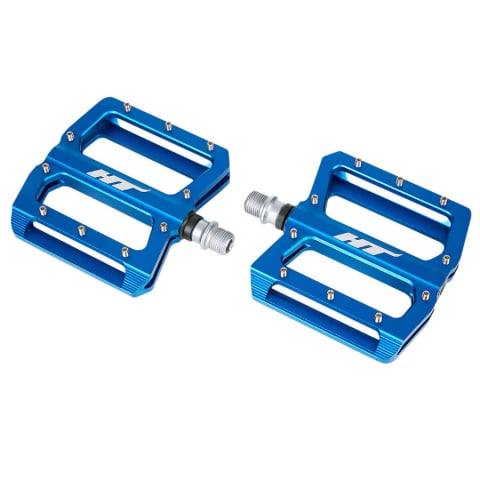 Piese biciclete - Pedale HT AN01 Albastru Marin(010)