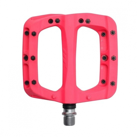 Ciclism - Pedale HT PA03A Pini Detasabili- Roz Neon