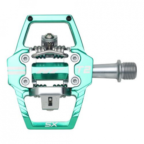Ciclism - Pedale HT T2-SX Turq