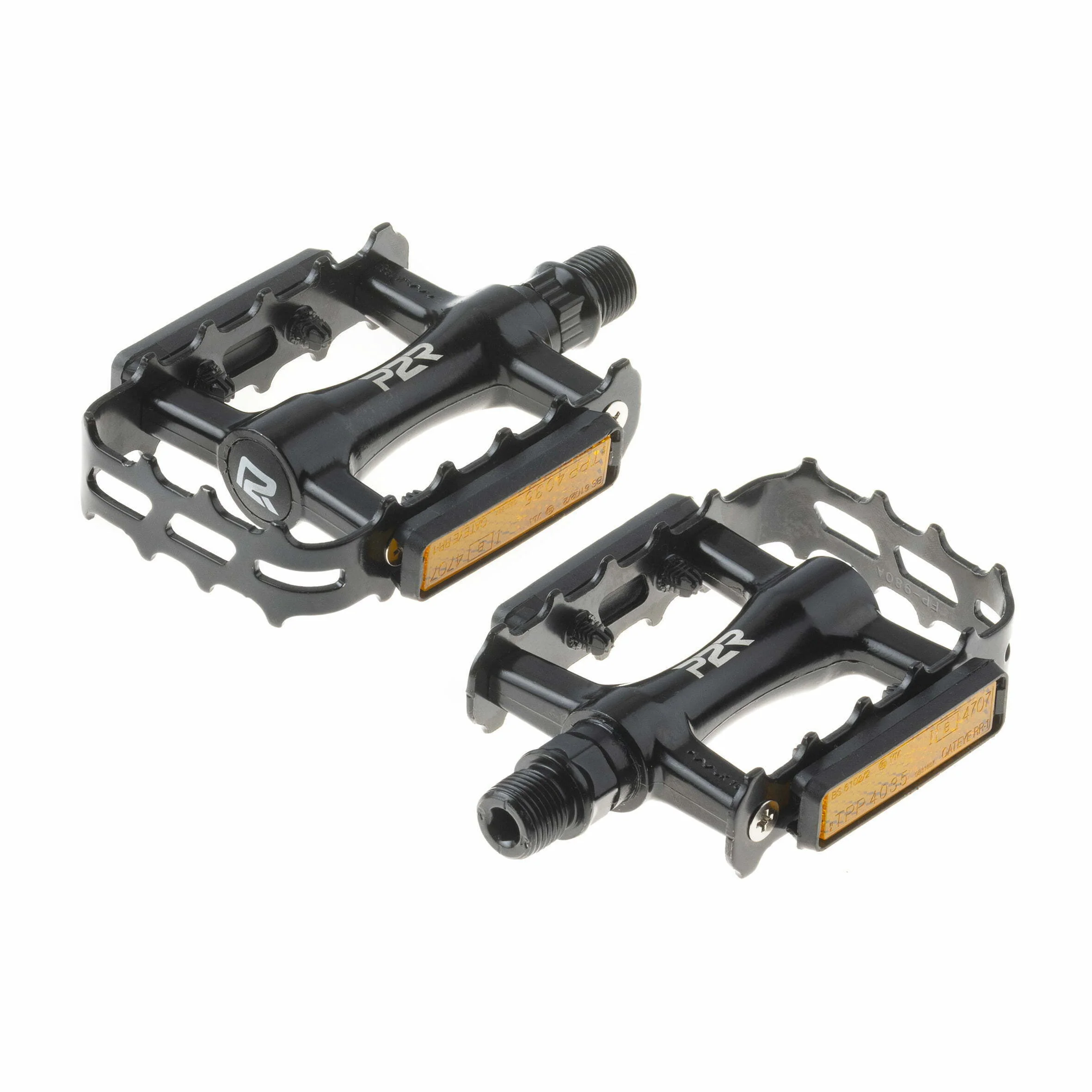 Ciclism - Pedale MTB Alu/otel P2R MTBMAN 10, negru