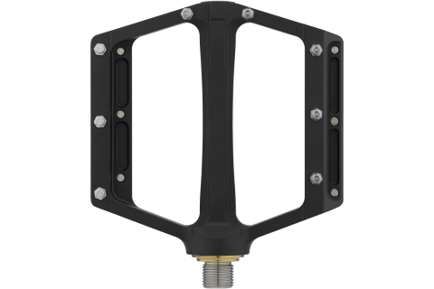 Pedale bicicleta - PEDALE NEWMEN BESKAR FLAT SET Negru