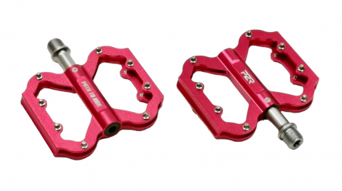 Piese biciclete - Pedale P2R Flatman 50, 3SB - Rosu