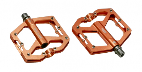 Piese biciclete - Pedale P2R Flatman 60, 3SB - Portocaliu