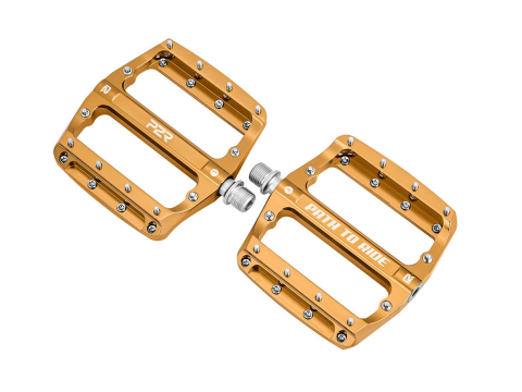 Piese biciclete - Pedale P2R Flatman 90 ETD, 3SB - Auriu