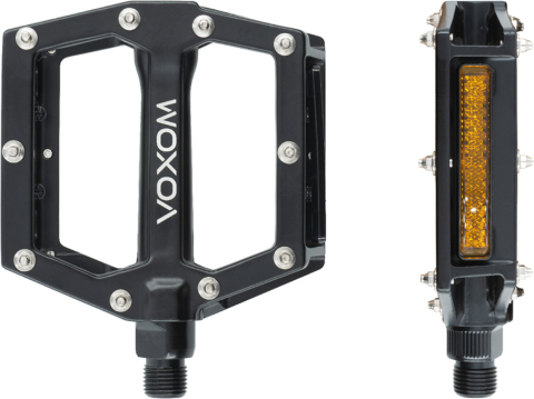 Ciclism - PEDALE PLATFORMA VOXOM MTB PE9 METALICE BLACK