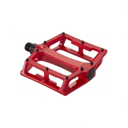 Piese biciclete - Pedale Reverse Super Shape-3-D rosii