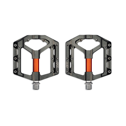 Ciclism - PEDALE RFR FLAT SLT 2.0 GREY ORANGE