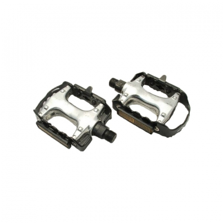 Piese biciclete - Pedale Union Aluminiu 9/16 cu reflector