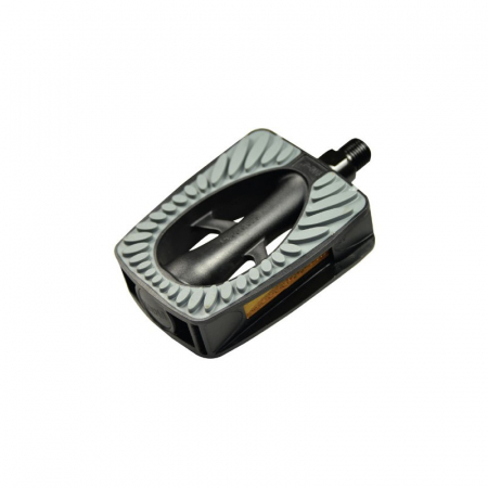Piese biciclete - Pedale Union PP negre anti-alunecare filet 9/16 pe carton
